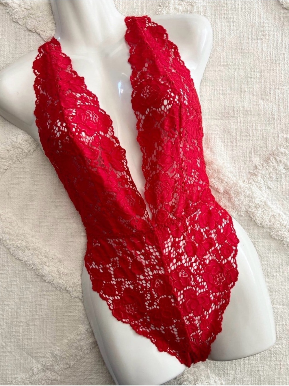 Red Lace Lingerie